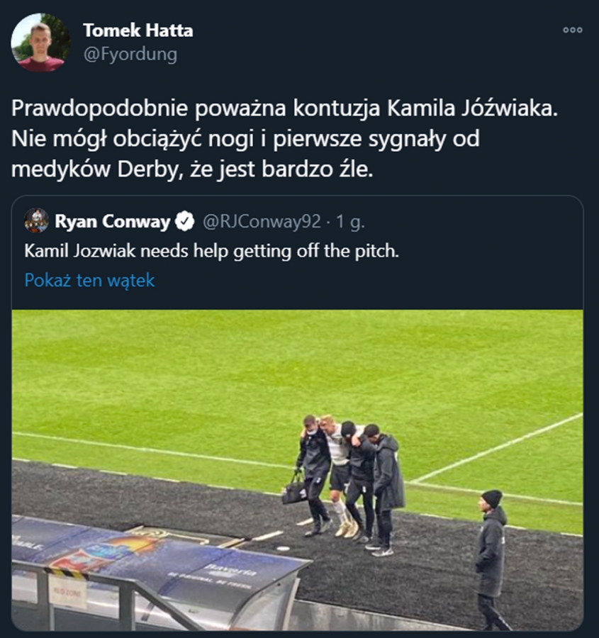 BARDZO ZŁE wieści ws. Kamila Jóźwiaka...